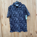 BOYS BSG GOLF POLO SHIRT BLK/GREY S 8