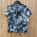 BOYS NBA SHIRTS BLK/WHITE/GREY M 5/6