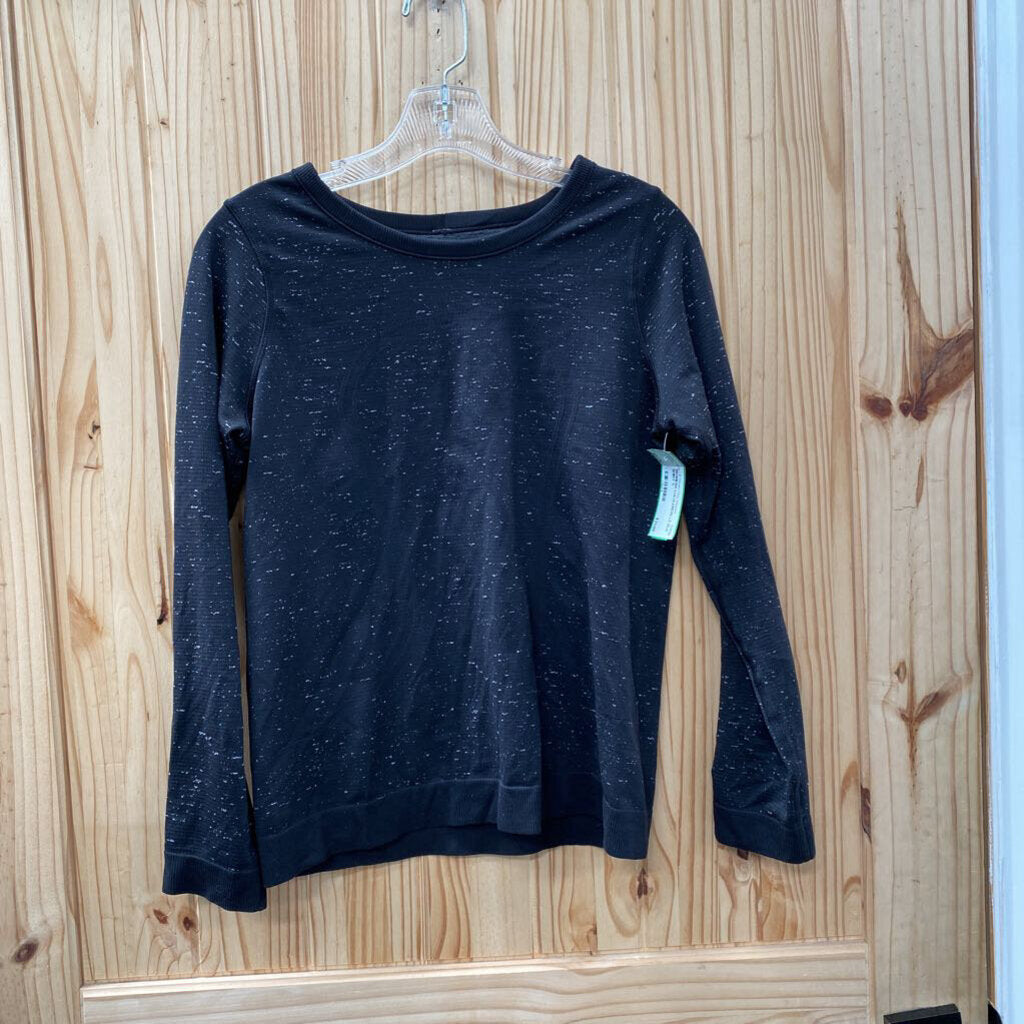WOMENS LULULEMON LS BLK SHIRT S