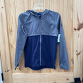 BOYS UNDER ARMOUR JACKET NAVY BLUE/DK GREY YLG 12
