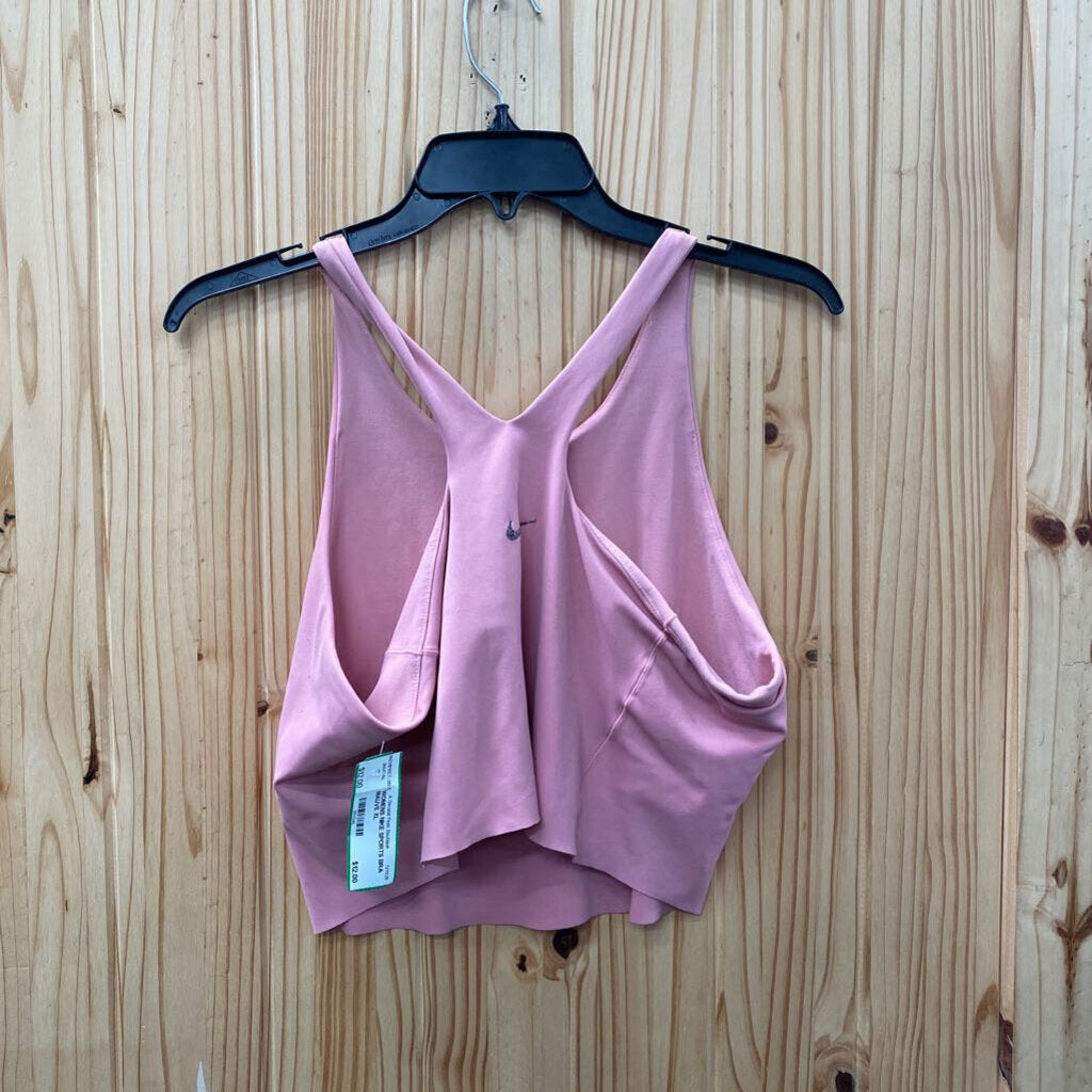 WOMENS NIKE SPORTS BRA MAUVE XL