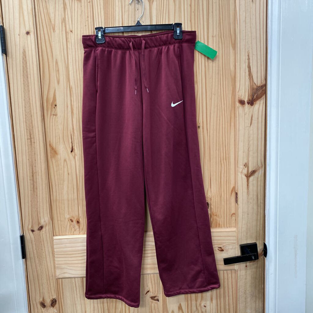 WOMENS NIKE WINE/WHITE JOGGERS M