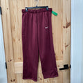WOMENS NIKE WINE/WHITE JOGGERS M