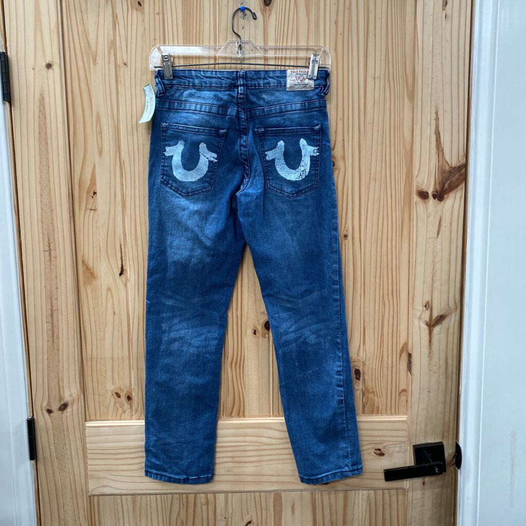 GIRLS TRUE RELIGION DENIM JEANS L 12