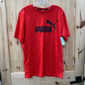 MENS PUMA RED/BLK T-SHIRT L NWT