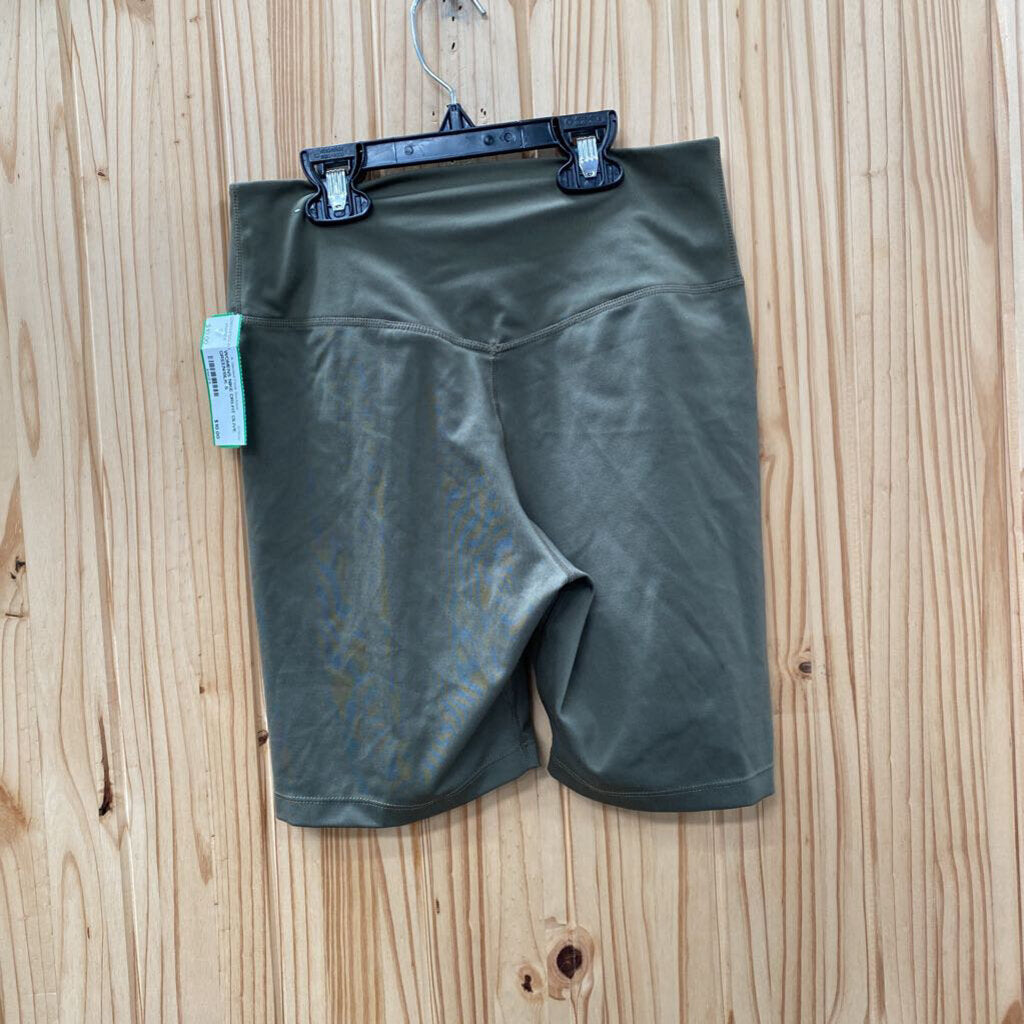 WOMENS NIKE DRI-FIT OLIVE GREEN/BLK S