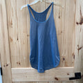 WOMENS LULULEMON GREEN/SILVER TANK