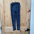WOMENS ZYIA LEOPARD LEGGINGS GREY/BLK 2