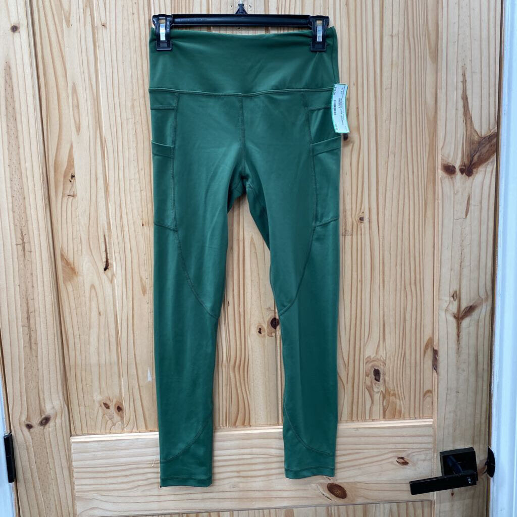 WOMENS ZYIA LEGGINGS GREEN 4