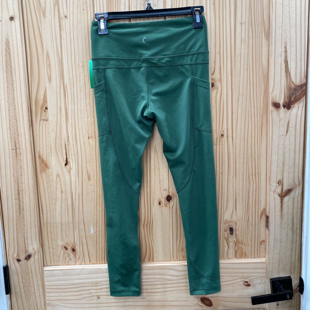 WOMENS ZYIA LEGGINGS GREEN 4