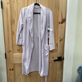 WOMENS NINE WEST LILAC ROBE S NWT