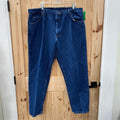 MENS WRANGLER DK DENIM JEANS 42X30