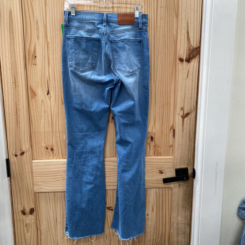 WOMENS LUCKY BRAND FLARE DENIM JEANS 6