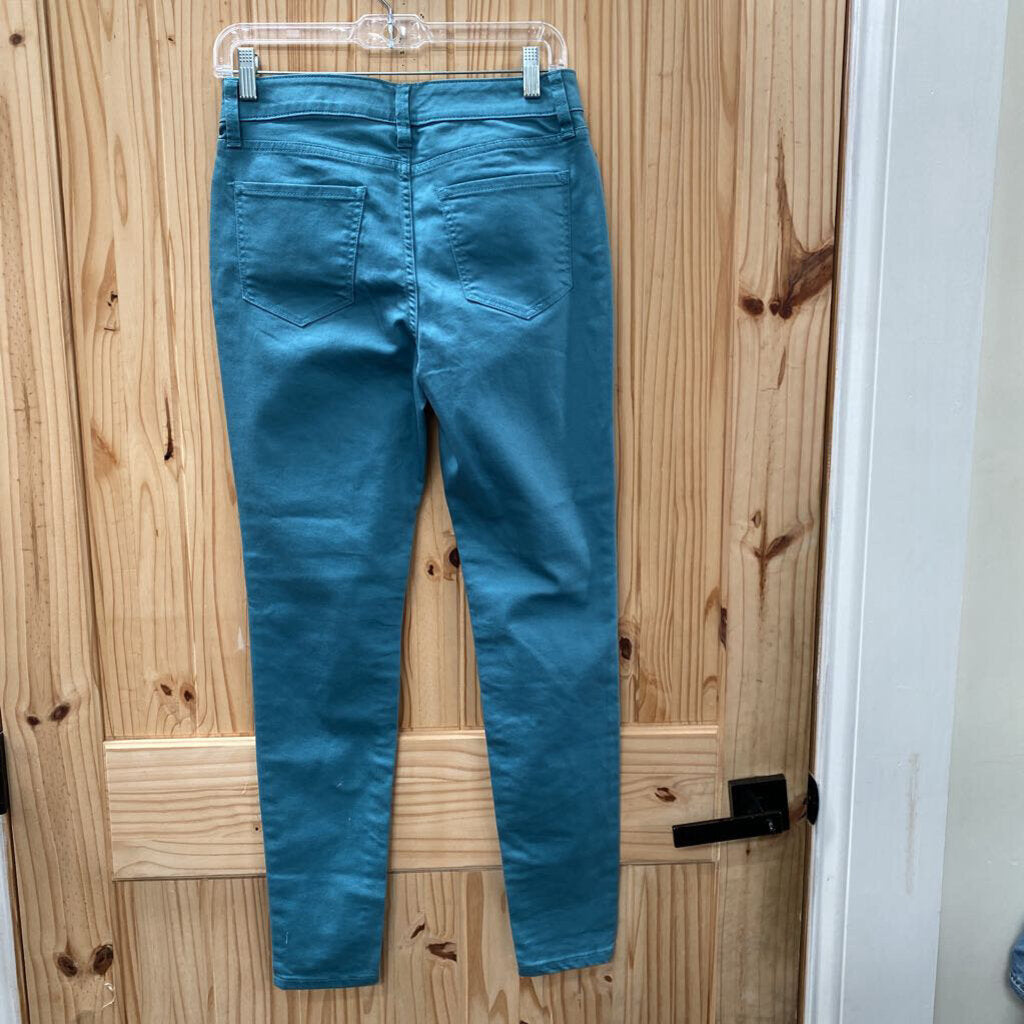 WOMENS ST. JOHNS BAY TEAL PANTS 4