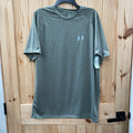 MENS UNDER ARMOUR OLIVE GREEN/GREY SHIRT XL