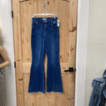 WOMENS KANCAN DENIM FLARE JEANS 9