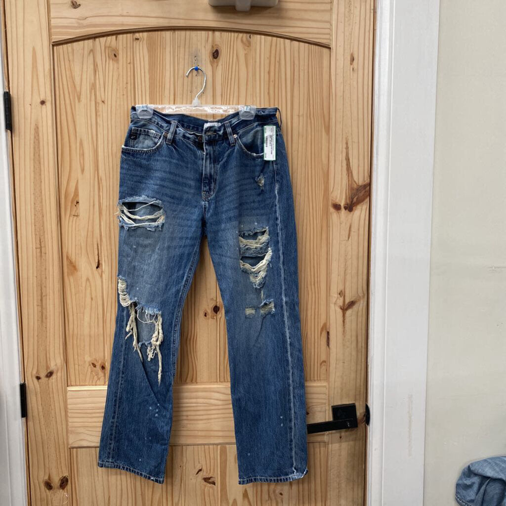 WOMENS KANCAN DENIM DIST. JEANS 9