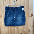 WOMENS MAURICES DENIM SKIRT 9/10 NWT