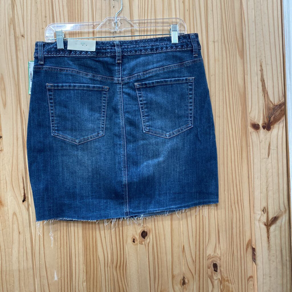 WOMENS MAURICES DENIM SKIRT 9/10 NWT