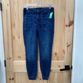 WOMENS AMERICAN EAGLE DK DENIM JOGGERS 8