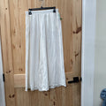WOMENS ZENANA IVORY CASUAL PANTS M