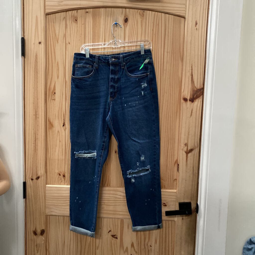 WOMENS NO BOUNDARIES DENIM DIST. JEANS 11