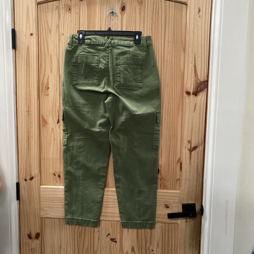 WOMENS TIME & TRU OLIVE GREEN PANTS 8 NWT
