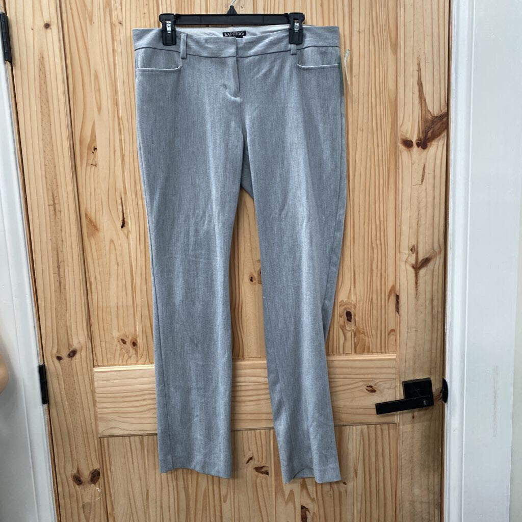 WOMENS EXPRESS GREY CASUAL SLACKS 8R