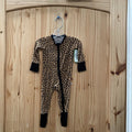 GIRLS LITTLE SLEEPIES LEOPARD SLEEPER 3/6M