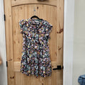 WOMENS ENTRO DRESS MULTI COLOR M