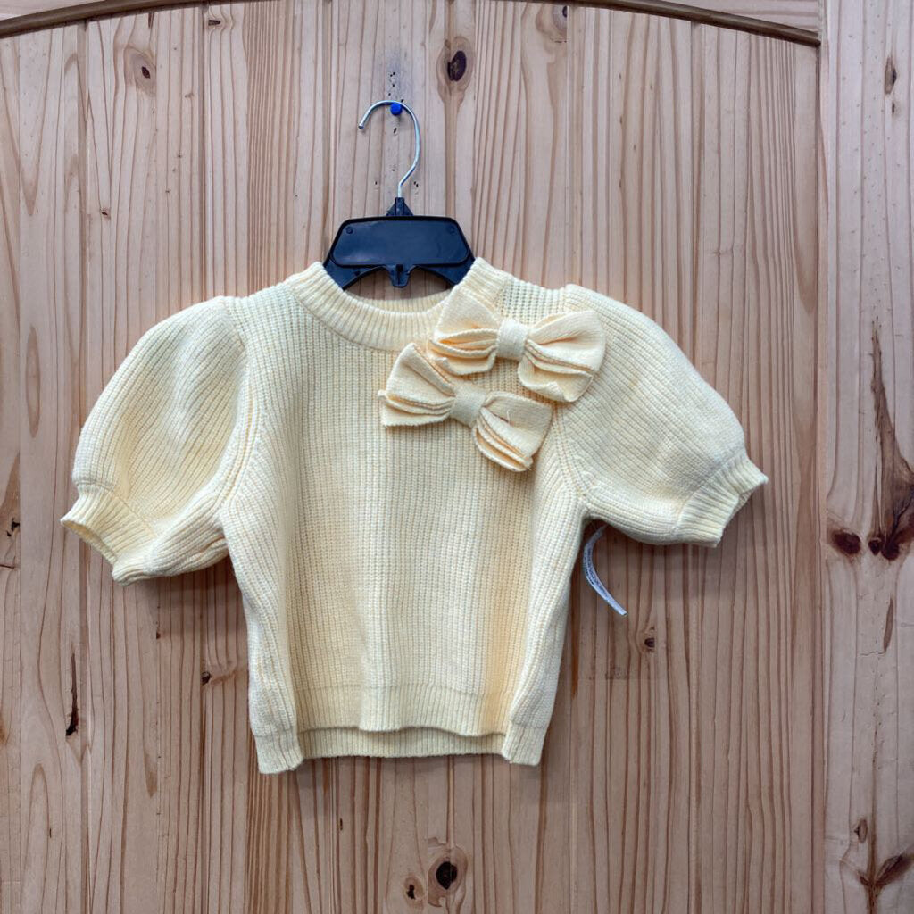 GIRLS SHOP THE MINT YELLOW SWEATER 7/8