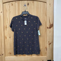 WOMENS 24/7 DK GREY W/GOLD STARS M NWT