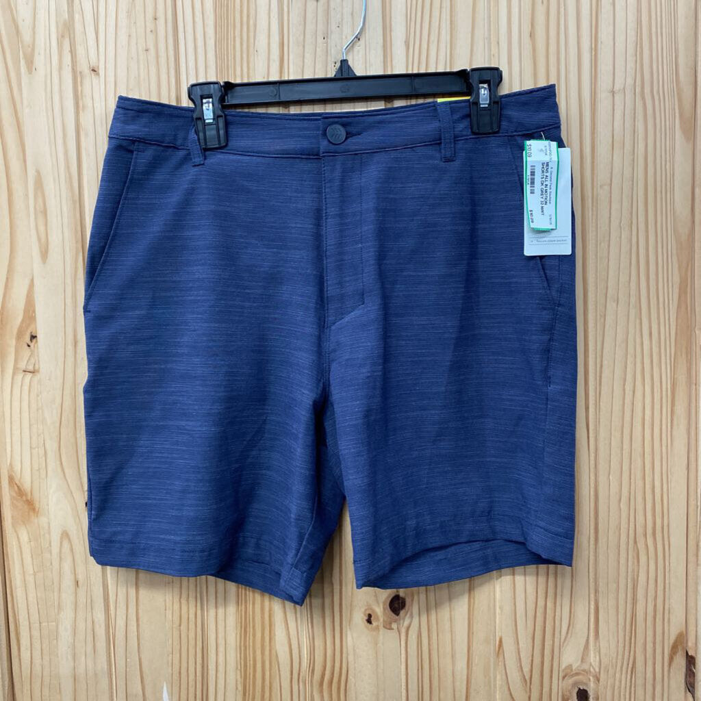 MENS ALL IN MOTION SHORTS DK GREY 32 NWT