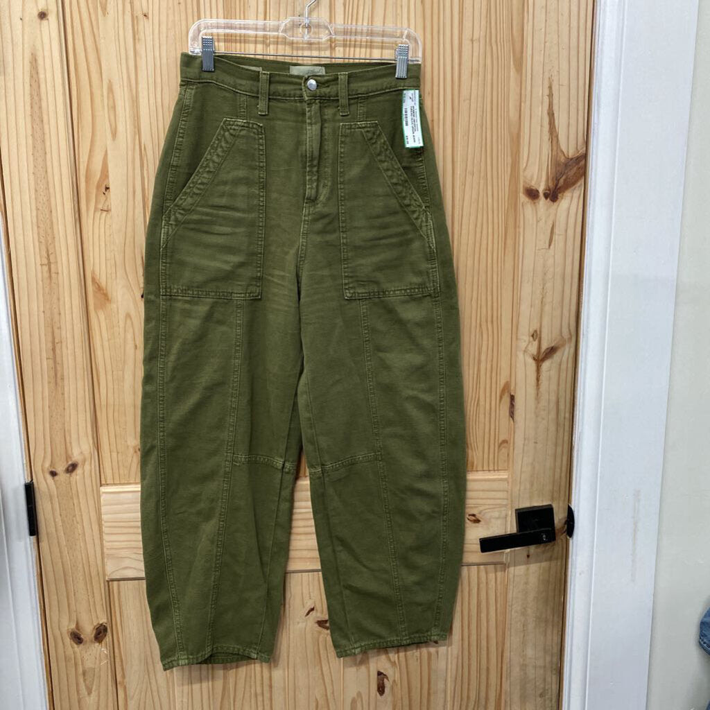 WOMENS UNIVERSAL THREAD OLIVE GREEN JEANS 2