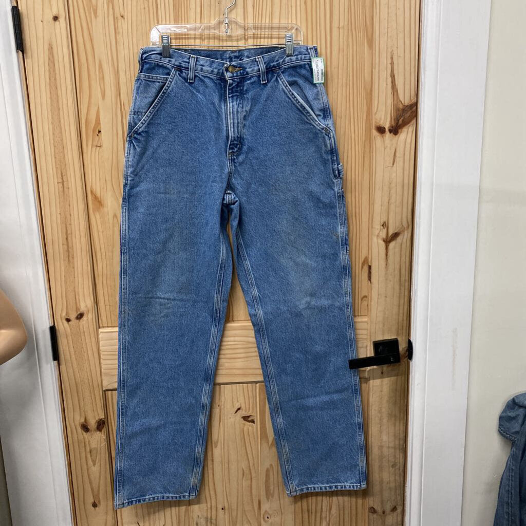 MENS CARHARTT DENIM JEANS 32X34