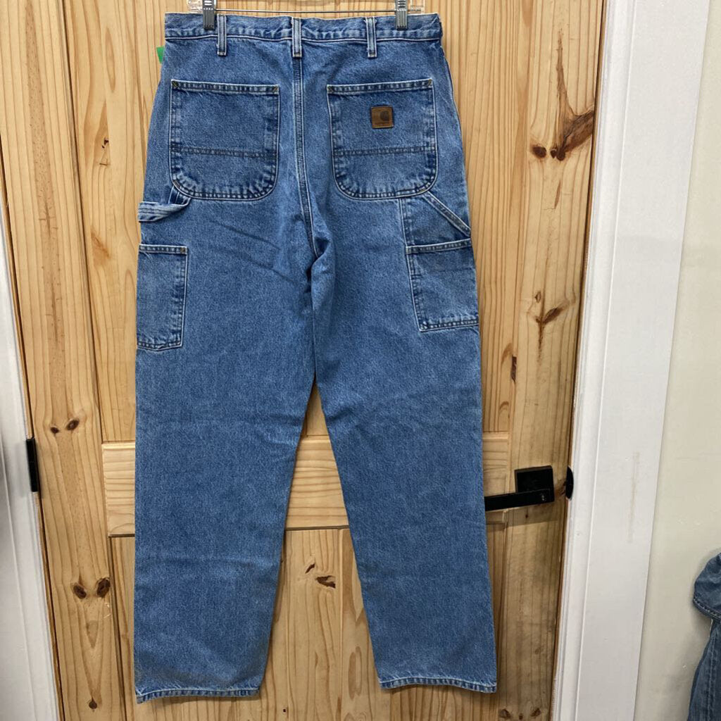 MENS CARHARTT DENIM JEANS 32X34