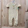 GIRLS MODERN MOMENTS YELLOW FLORAL ROMPER 24M