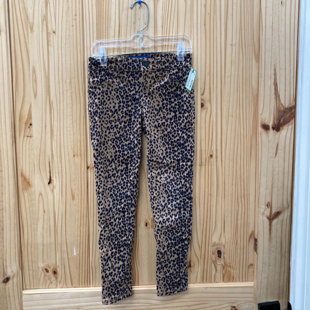 GIRLS OLD NAVY LEOPARD PANTS 7
