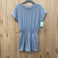 GIRLS HABITUAL GREY ROMPER 4/5 NWT