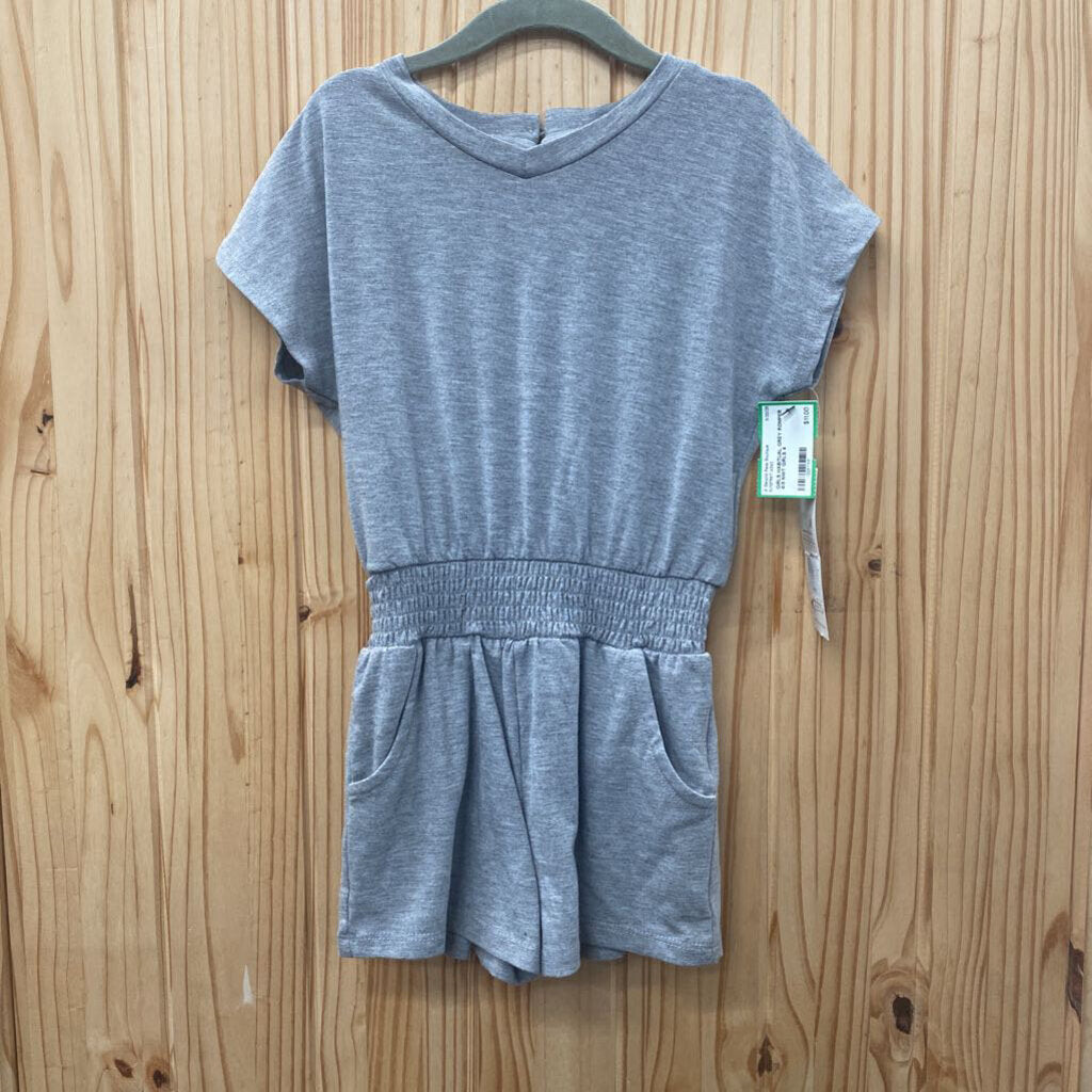 GIRLS HABITUAL GREY ROMPER 4/5 NWT