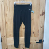 WOMENS VS PINK BLK LEGGINGS M