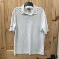 MENS NIKE GOLF SHIRT WHITE/BLK M