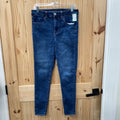 WOMENS AMERICAN EAGLE DK DENIM JEANS 12