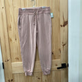 WOMENS ATHLETA MAUVE JOGGERS L