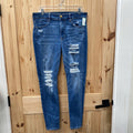 WOMENS AMERICAN EAGLE DENIM DIST. JEANS 12
