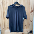 MENS HURLEY CHARCOAL GREY POLO SHIRT S