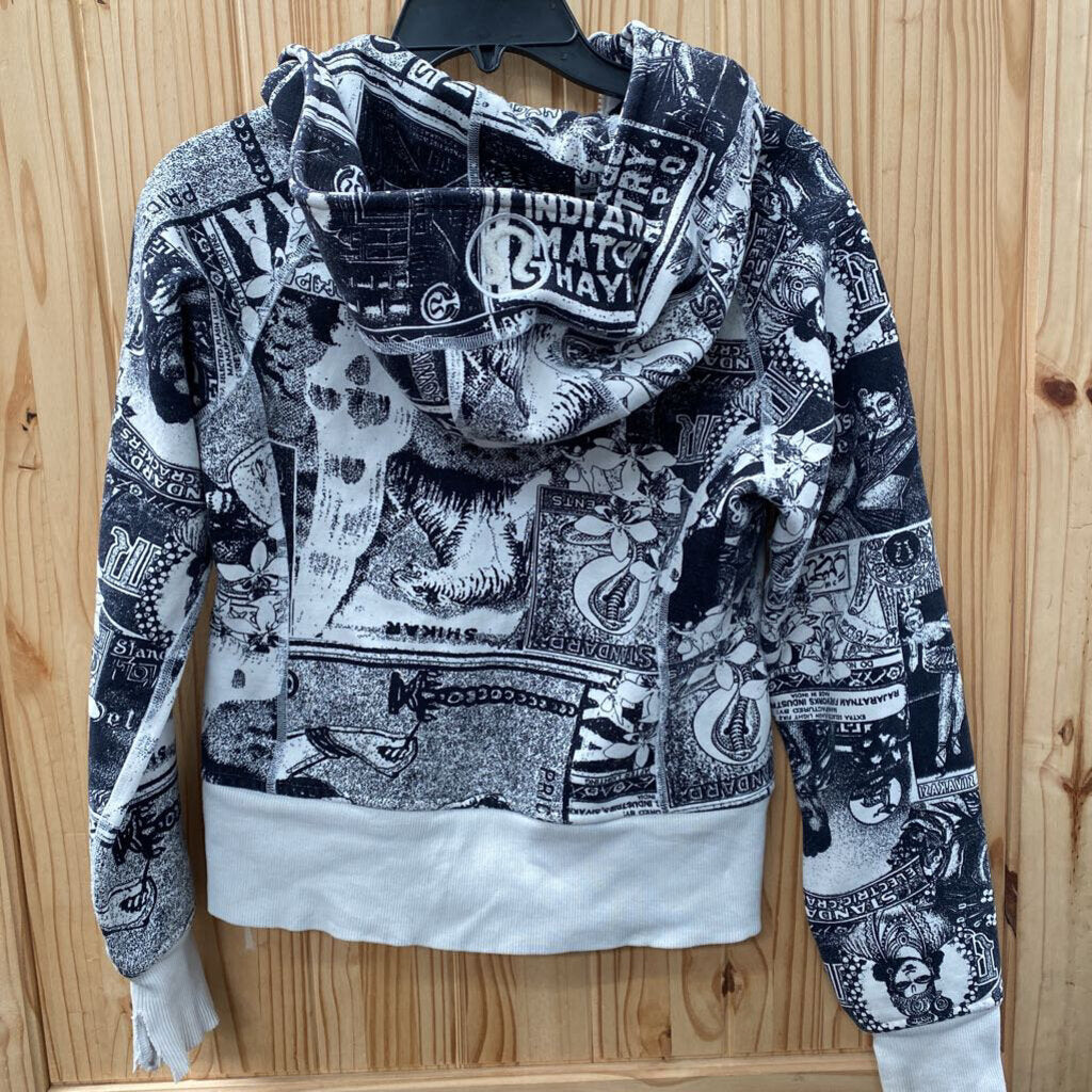 WOMENS LULULEMON BLK/WHITE JACKET 4