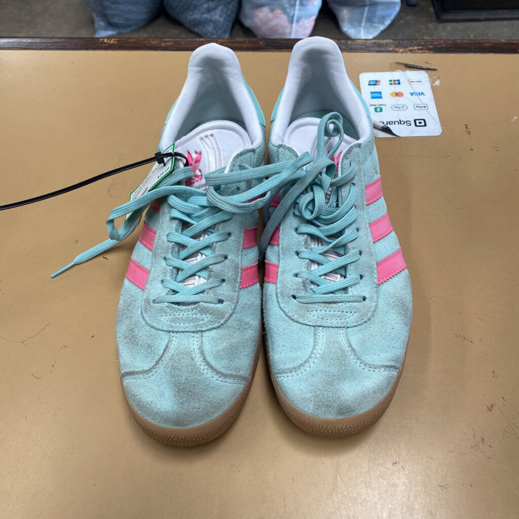 WOMENS ADIDAS TEAL/PINK 10