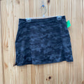 WOMENS SOYBU GREY/BLK CAMO SKORT M