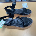 WOMENS FRNACO SARTO BLK SANDALS 9M